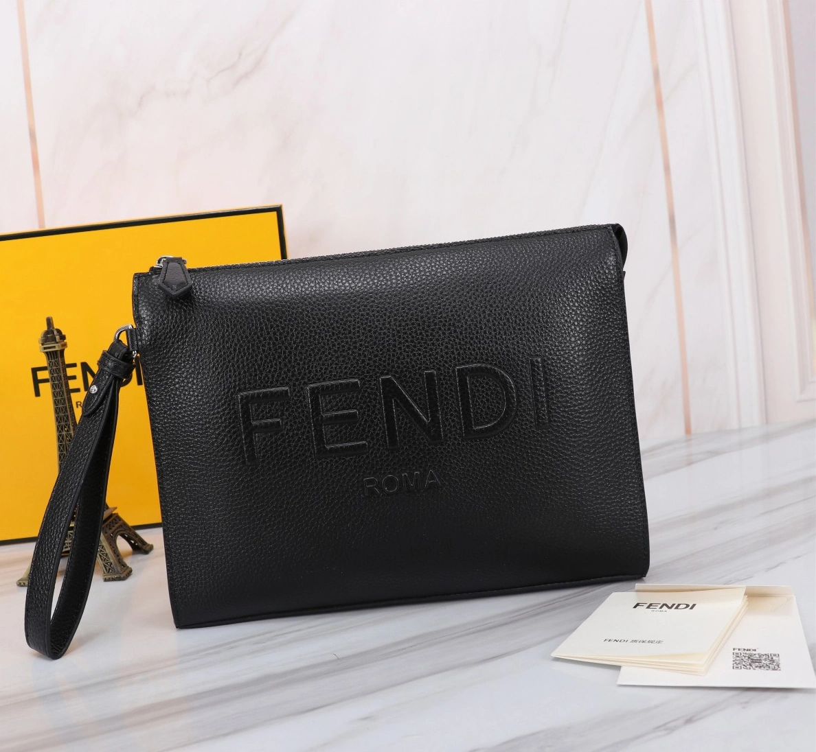 Soft 8283 Fendi AAA Man Wallets
