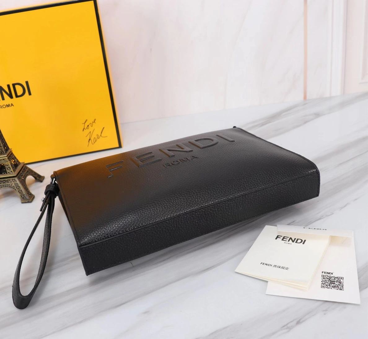 Soft 8283 Fendi AAA Man Wallets