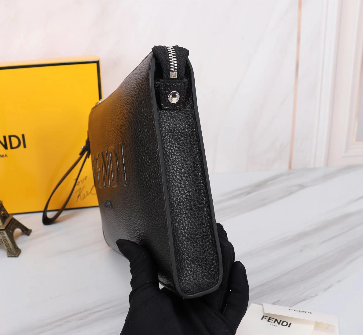 Soft 8283 Fendi AAA Man Wallets