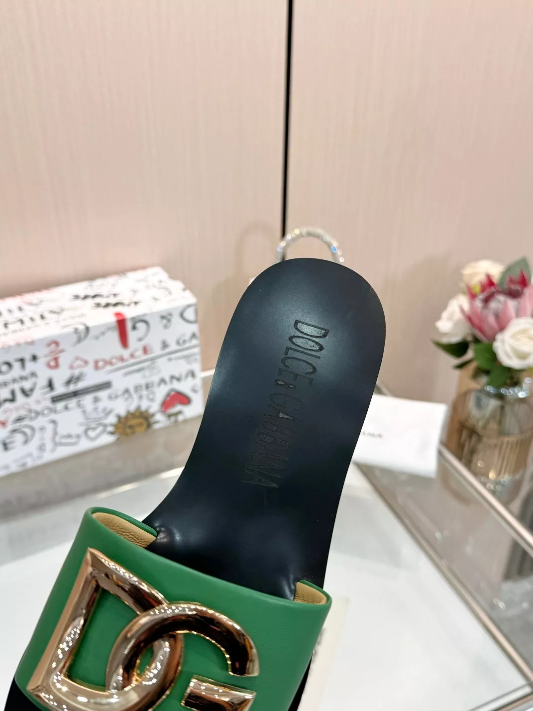 Soft 8308 Dolce & Gabbana D&G Slippers For Women