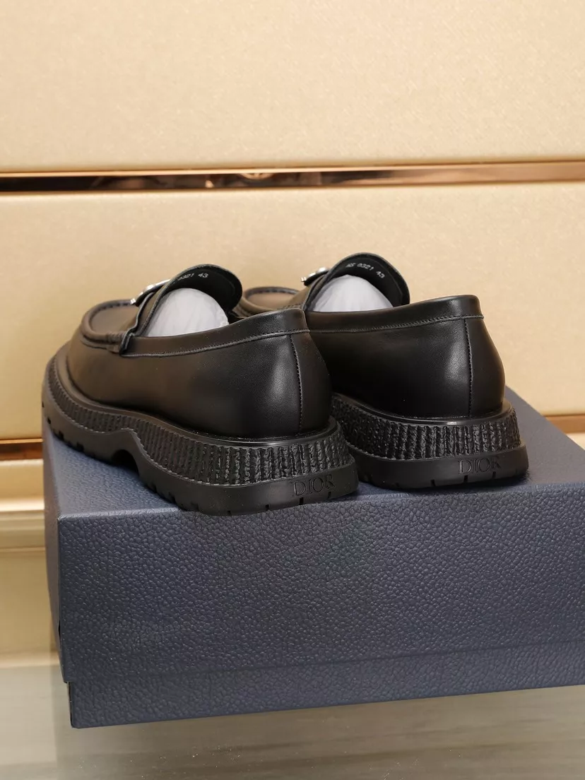 Soft 8336 Christian Dior Leather Shoes For Men
