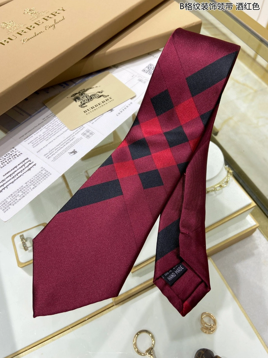 Soft 8434 Burberry Necktie For Men