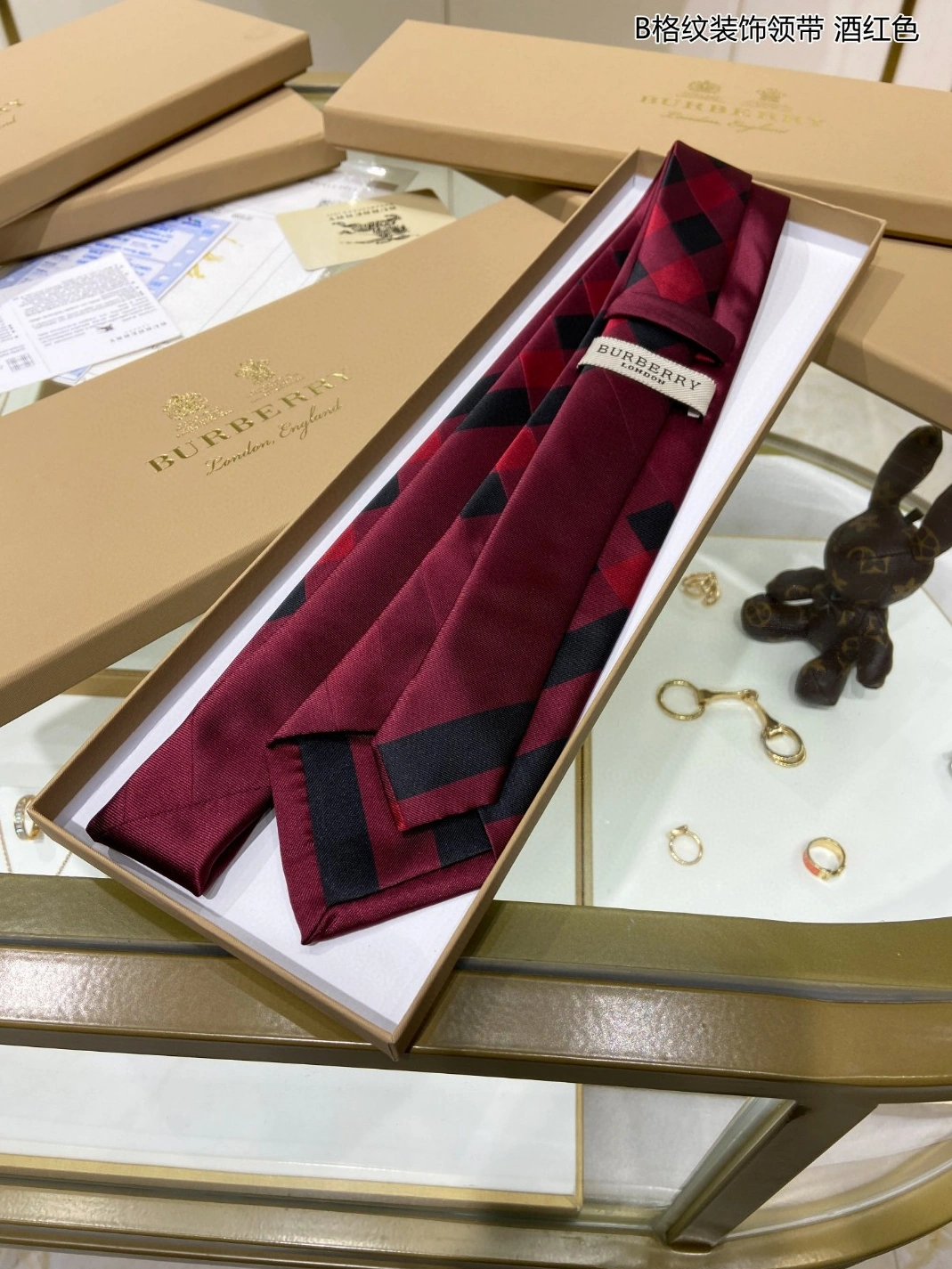 Soft 8434 Burberry Necktie For Men