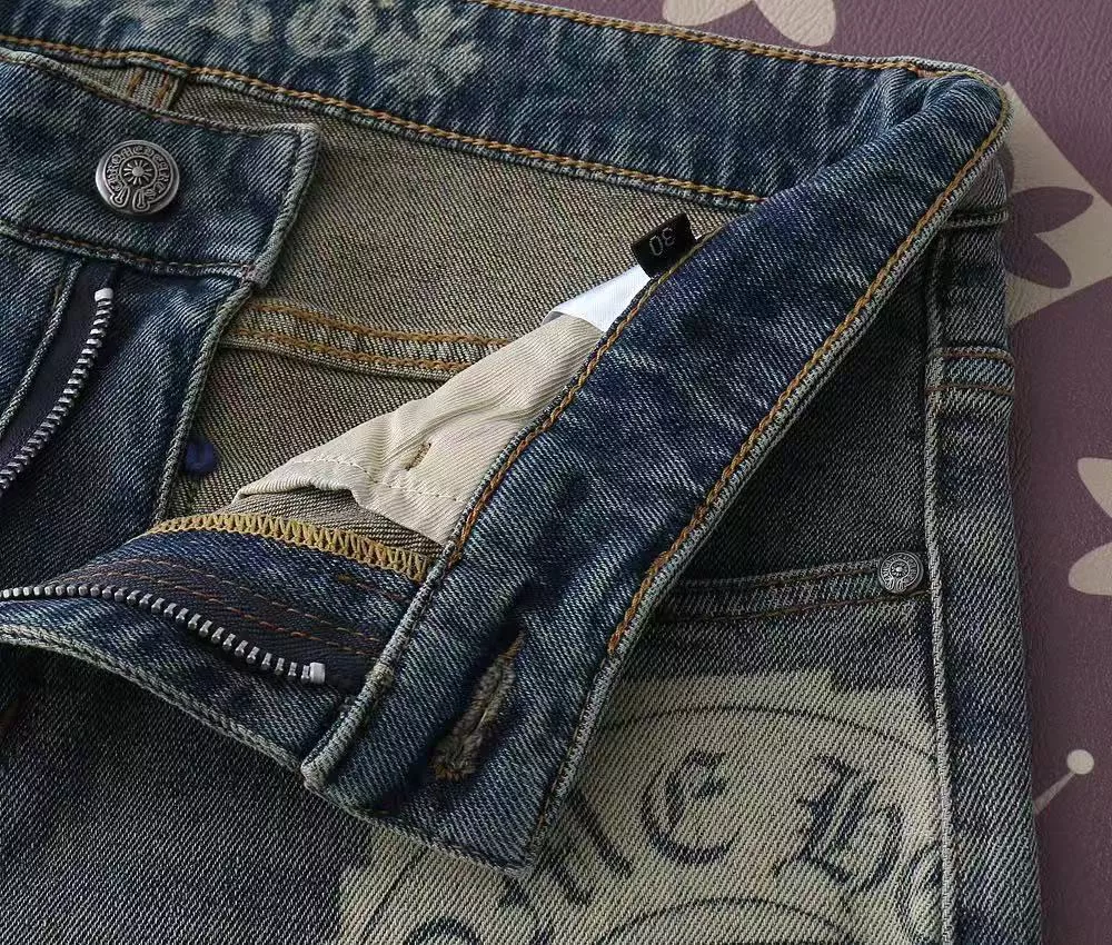 Soft 8484 Chrome Hearts Jeans For Men