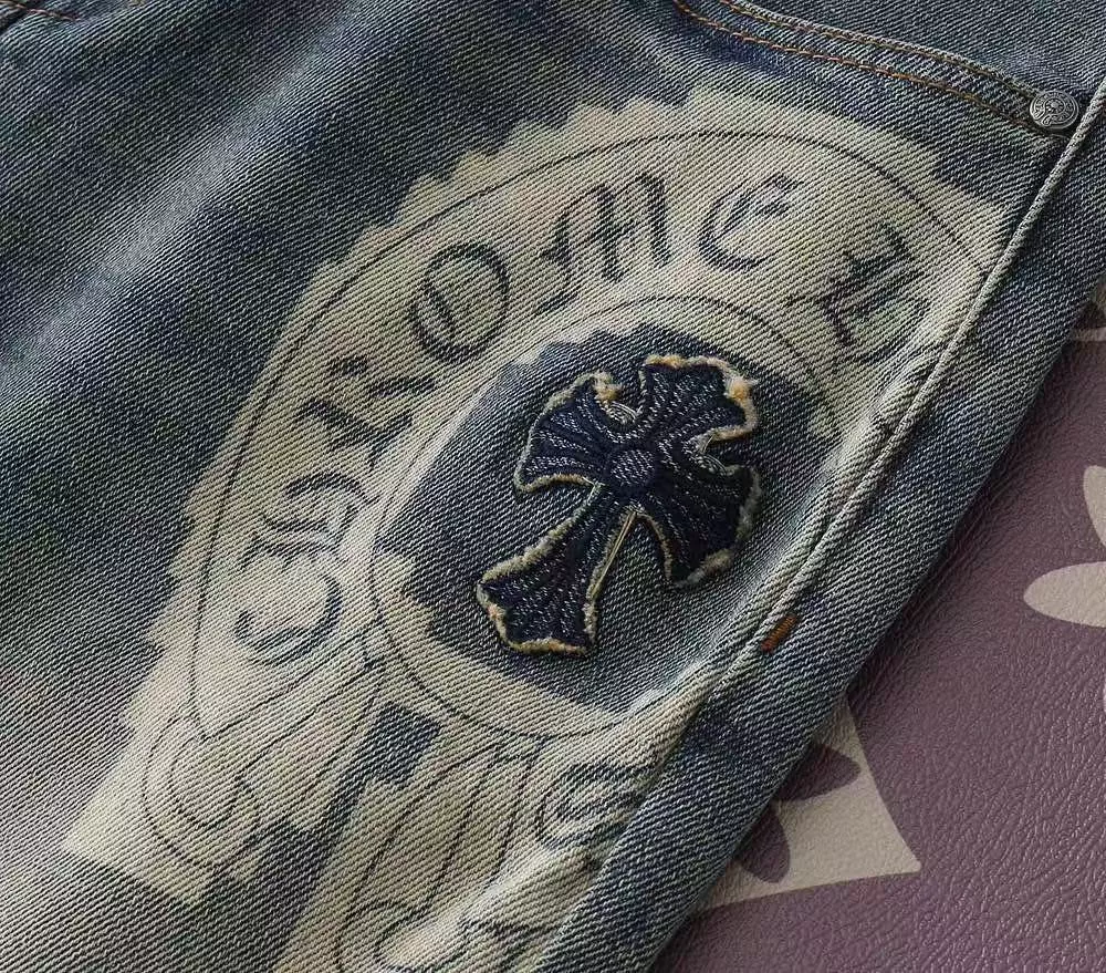 Soft 8484 Chrome Hearts Jeans For Men