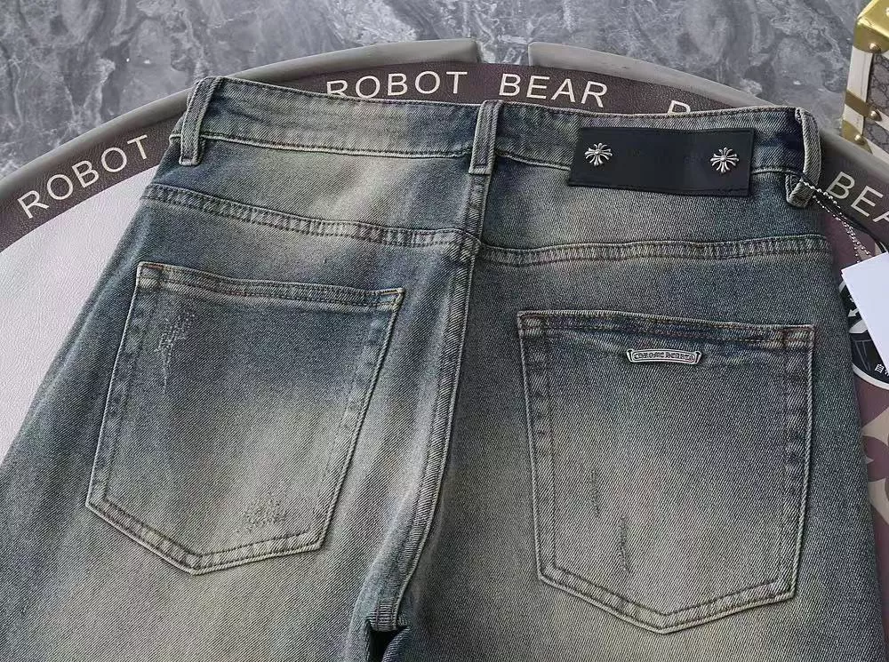 Soft 8484 Chrome Hearts Jeans For Men