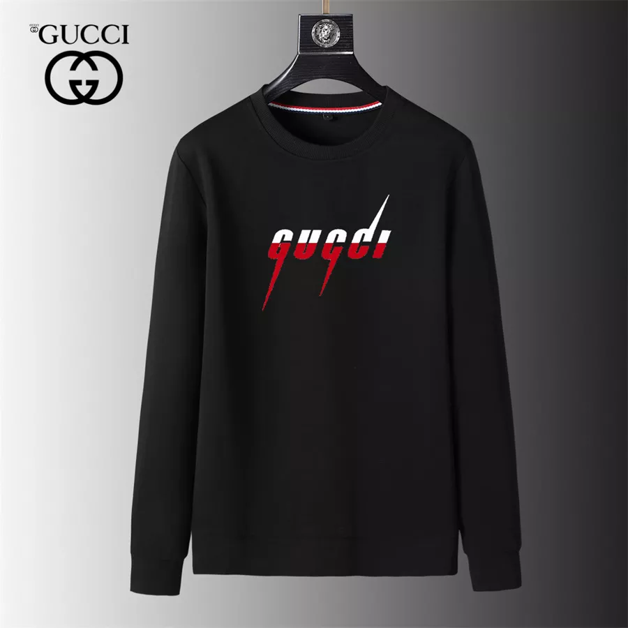 Soft 9051 Gucci Hoodies Long Sleeved For Men