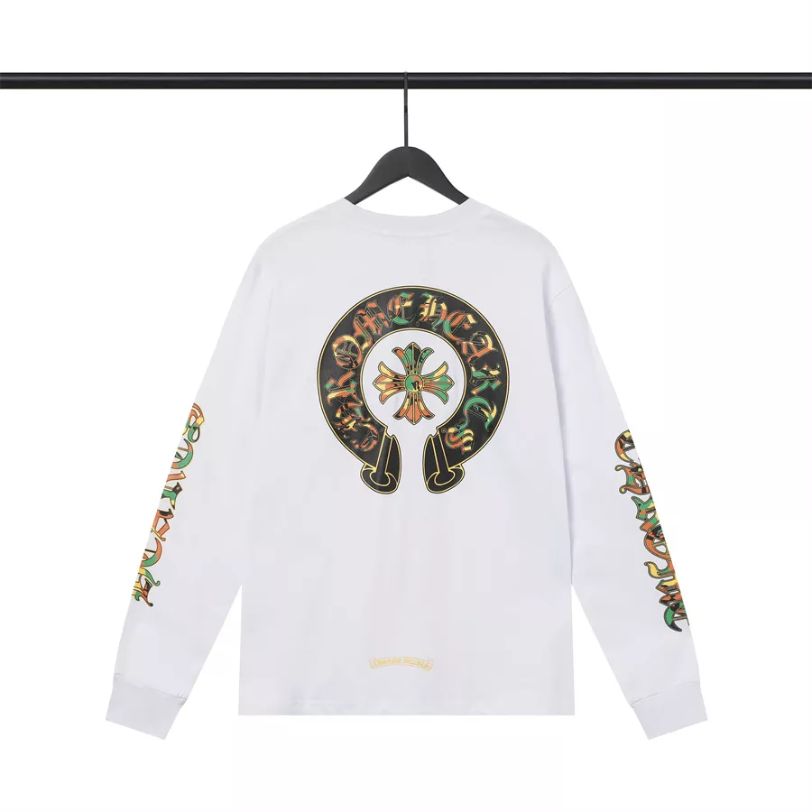 Soft 9206 Chrome Hearts T-Shirts Long Sleeved For Men