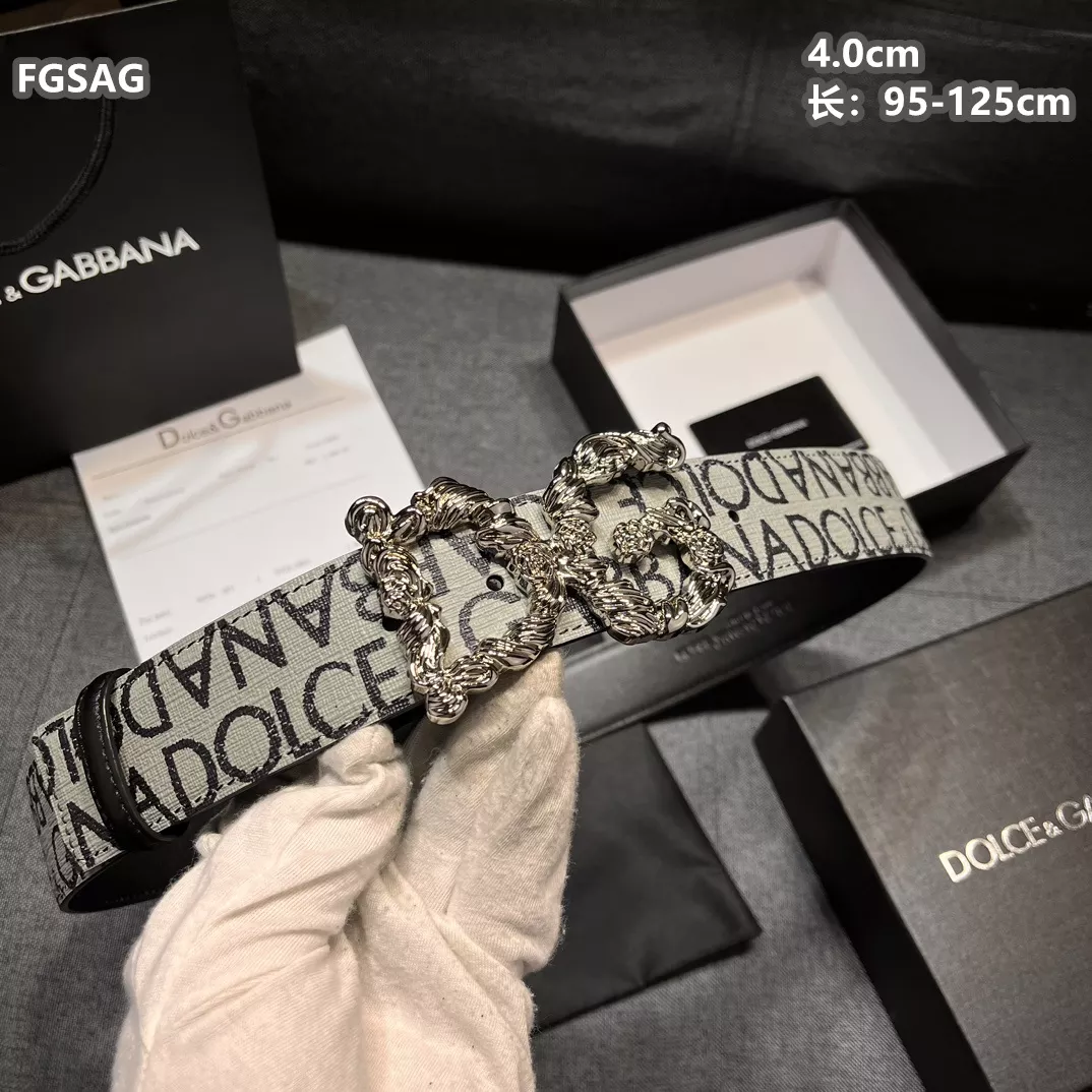 Soft 9324 Dolce & Gabbana D&G AAA Quality Belts For Unisex