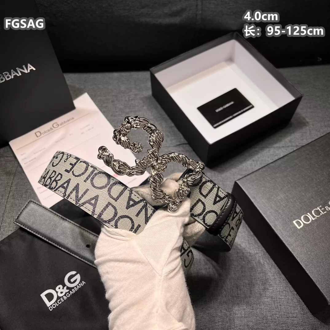 Soft 9324 Dolce & Gabbana D&G AAA Quality Belts For Unisex