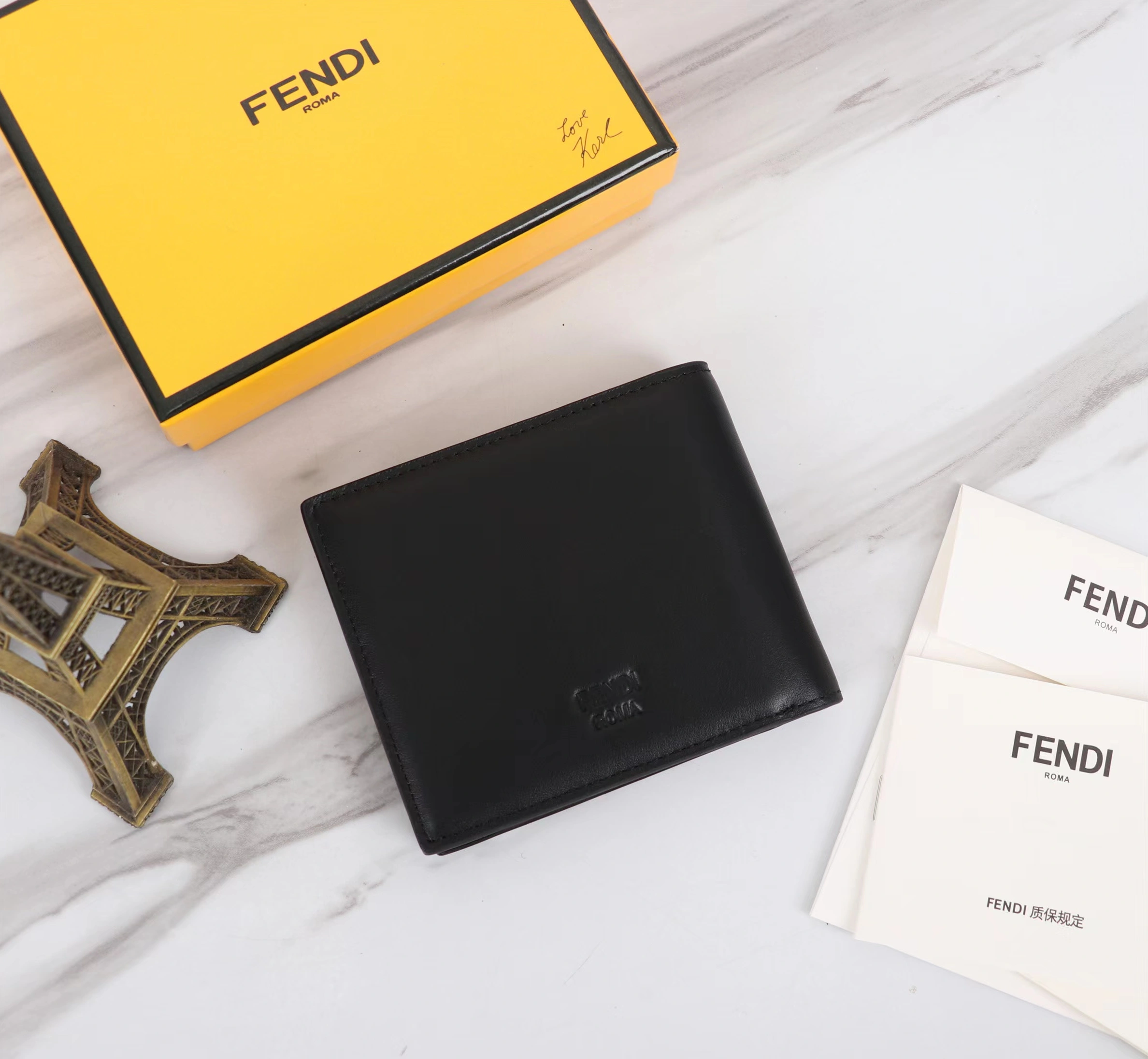 Soft 9745 Fendi AAA Quality Wallet For Unisex