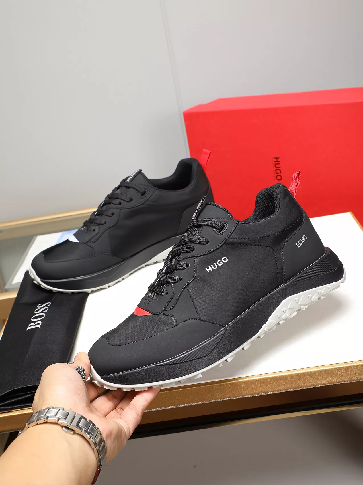 Sophisticated 1089 Boss Casual Shoes For Men