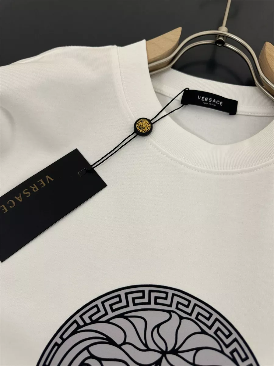 Sophisticated 1245 Versace T-Shirts Short Sleeved For Unisex