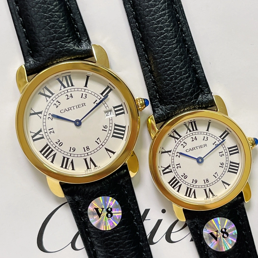 Sophisticated 1580 Cartier AAA Quality Watches For Unisex