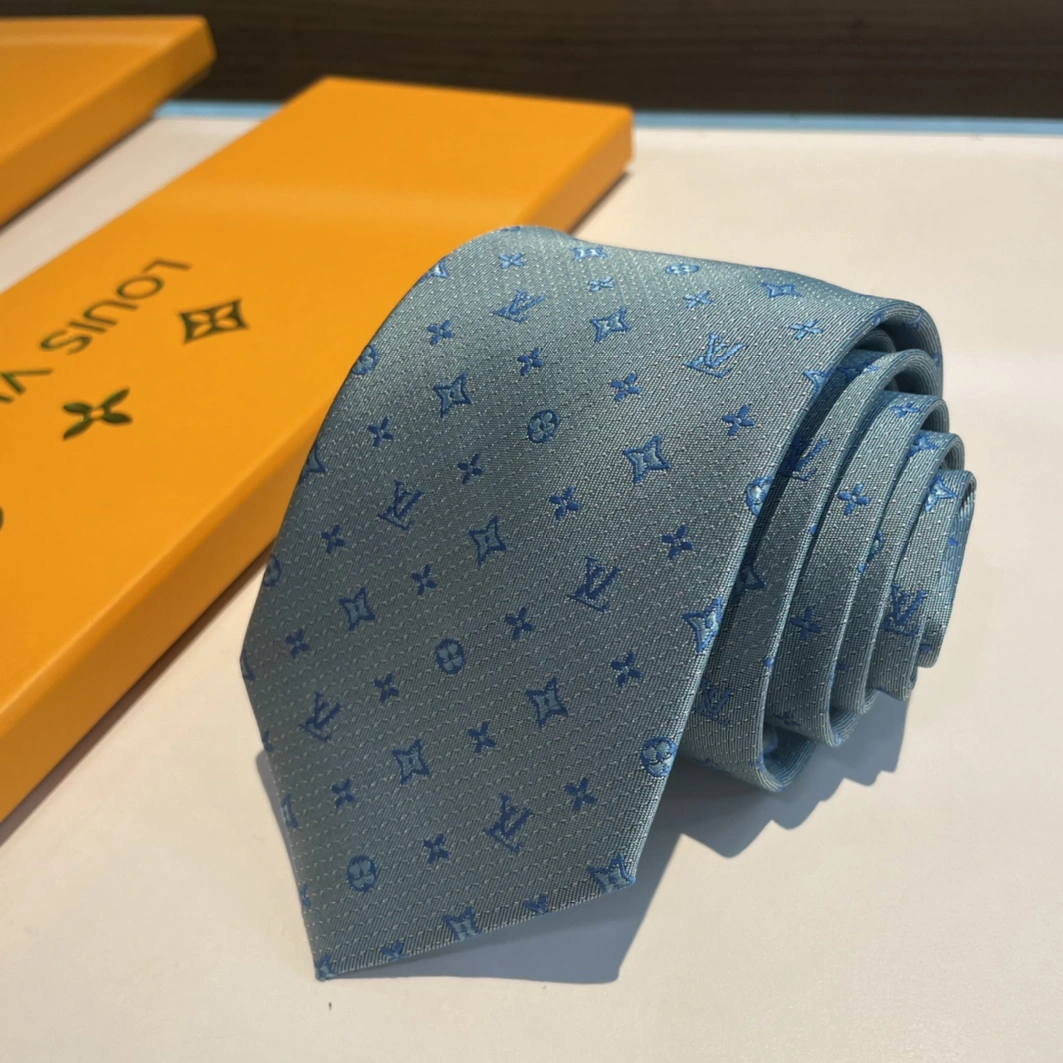 Sophisticated 1598 Louis Vuitton LV Necktie For Men