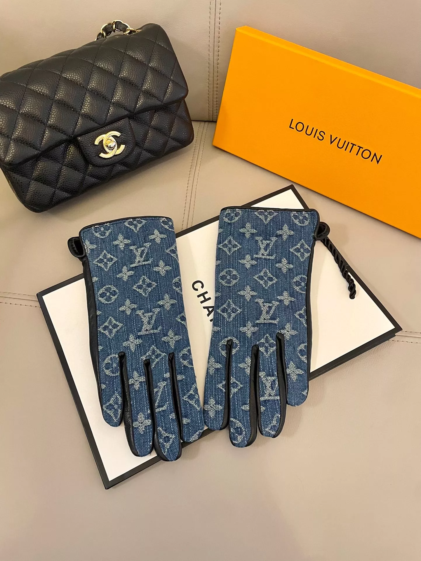 Sophisticated 1771 Louis Vuitton LV Gloves