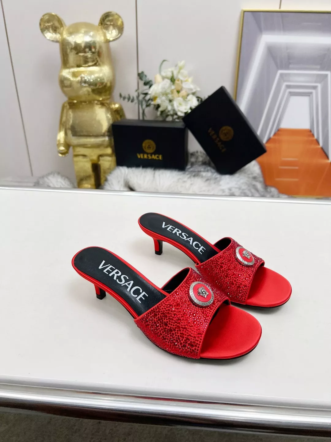 Sophisticated 2085 Versace Slippers For Women