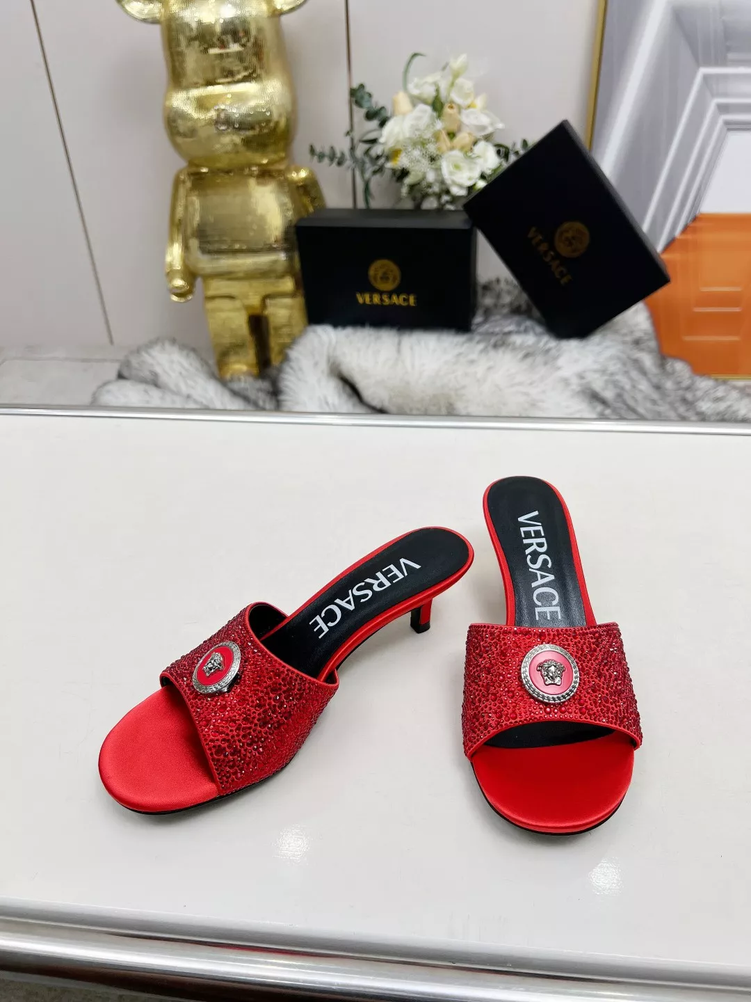 Sophisticated 2085 Versace Slippers For Women