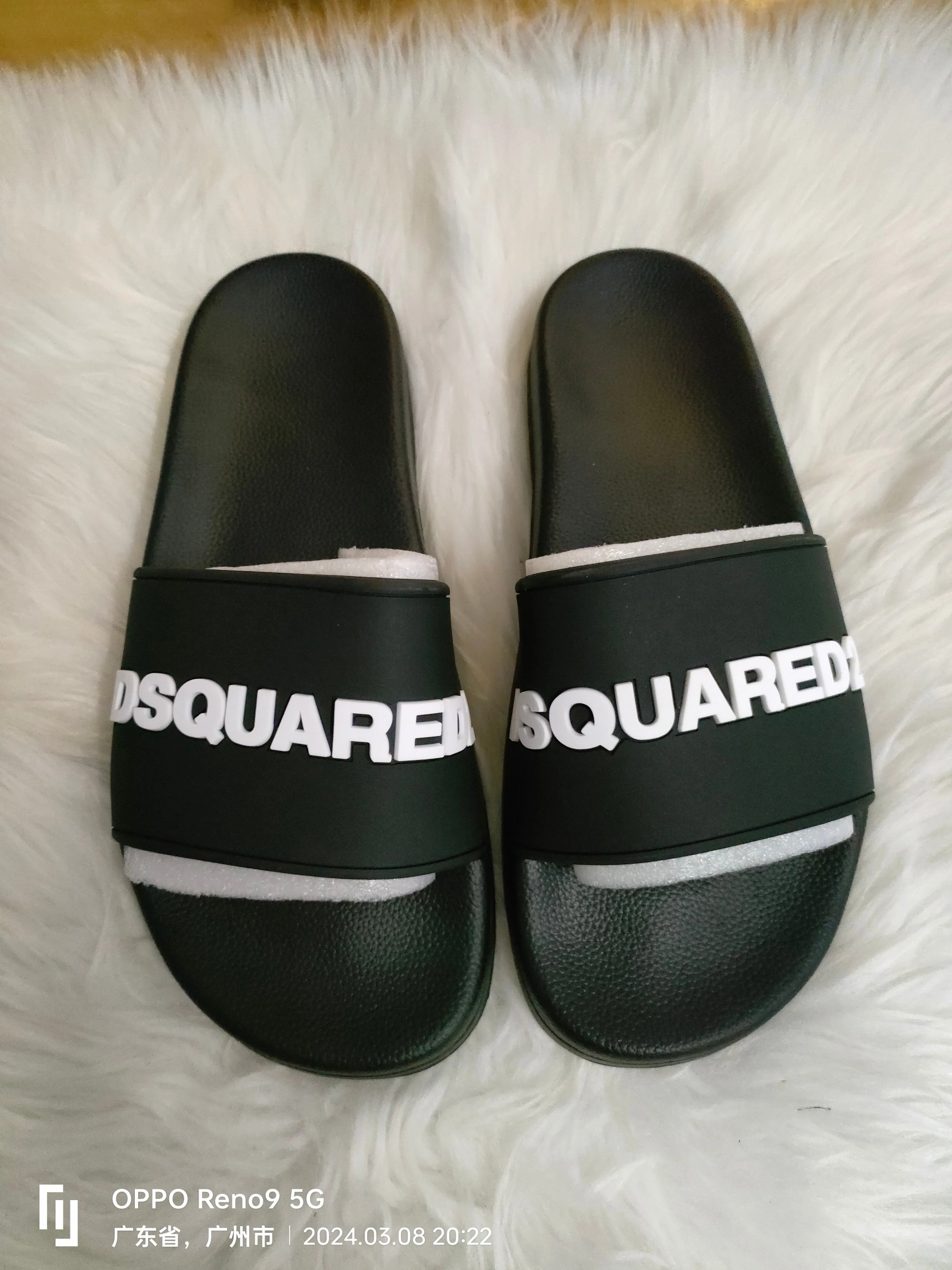 Sophisticated 2264 Dsquared Slippers For Men