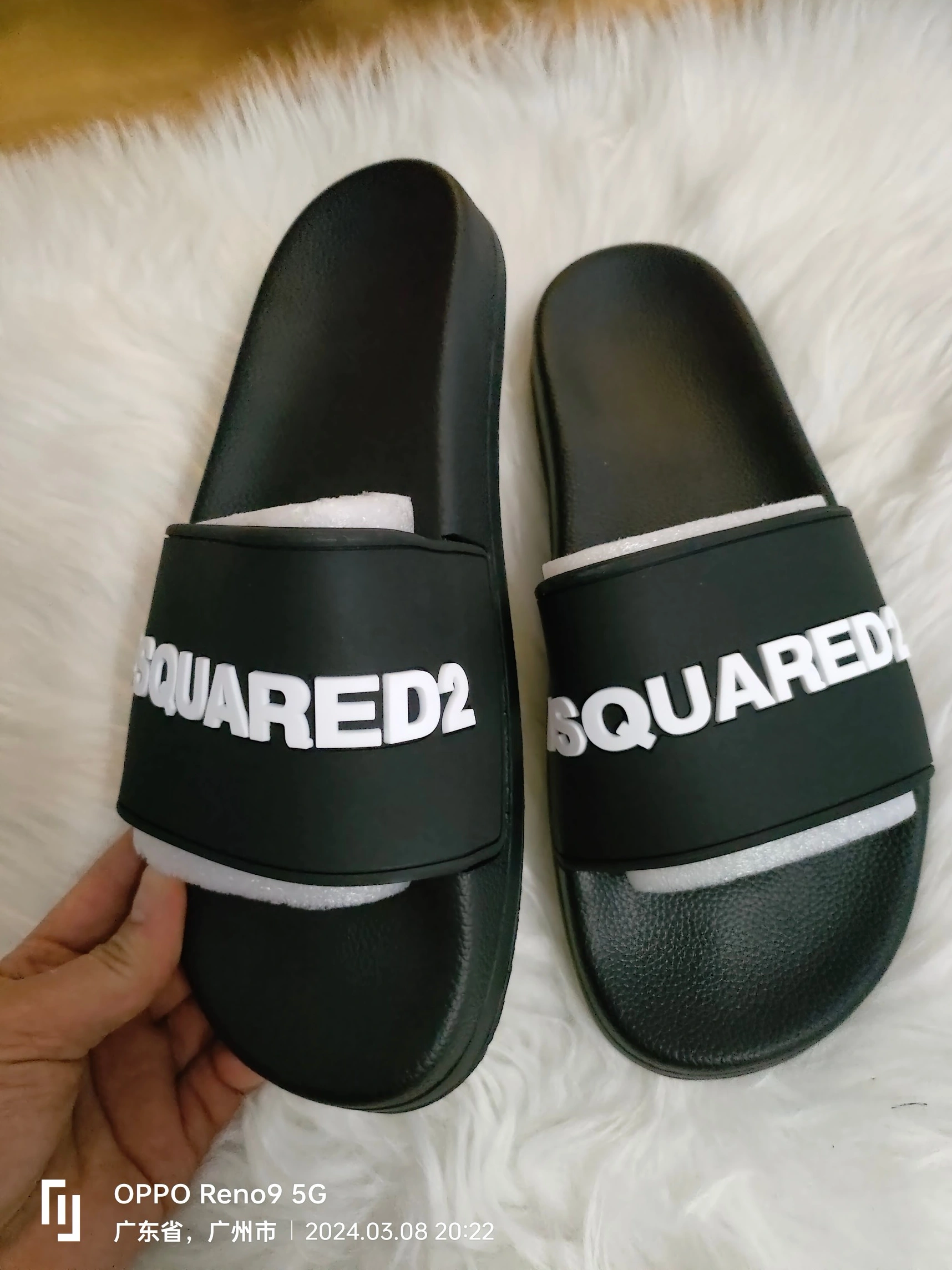 Sophisticated 2264 Dsquared Slippers For Men