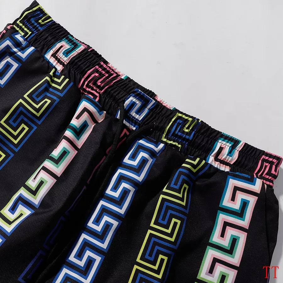 Sophisticated 2372 Versace Tracksuits Short Sleeved For Men