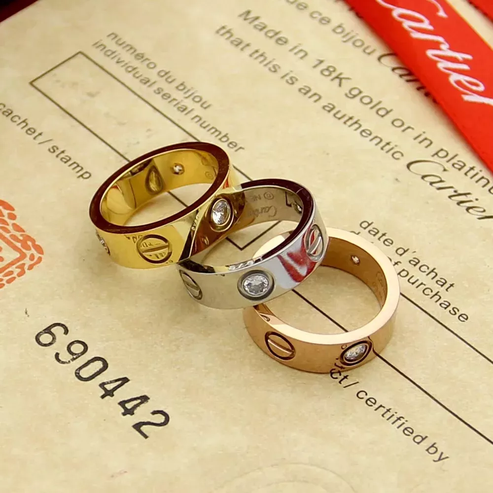 Sophisticated 2631 Cartier Rings In Gold For Unisex
