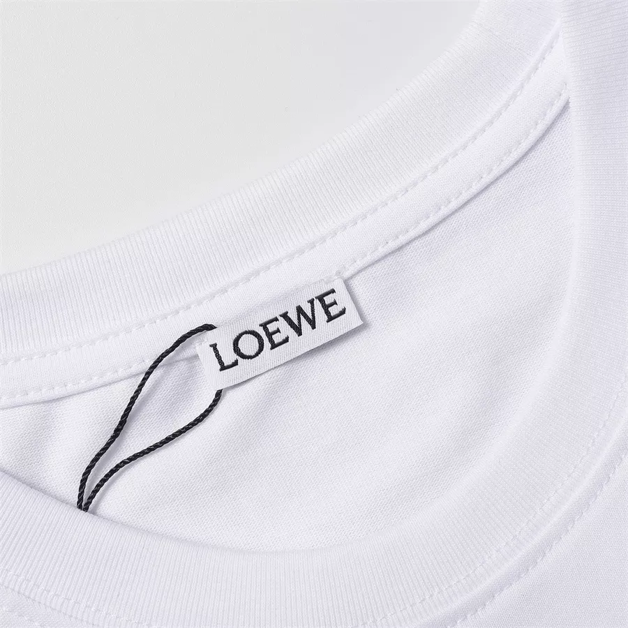 Sophisticated 2841 LOEWE T-Shirts Short Sleeved For Unisex