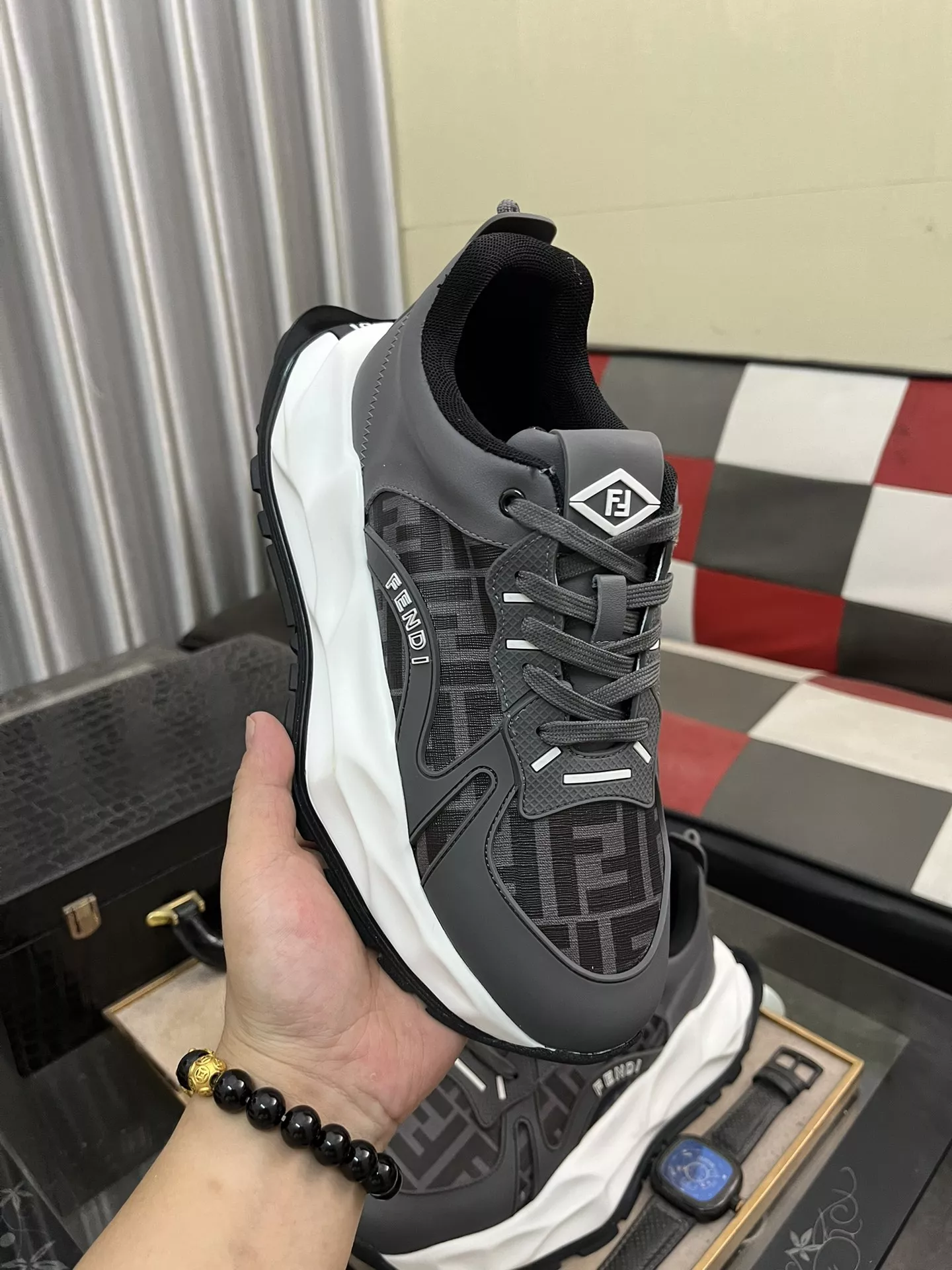 Sophisticated 3153 Fendi Casual Shoes For Men