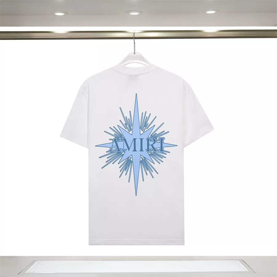 Sophisticated 3277 Amiri T-Shirts Short Sleeved For Unisex
