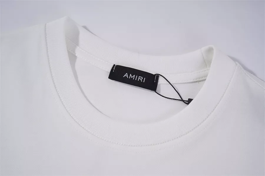 Sophisticated 3277 Amiri T-Shirts Short Sleeved For Unisex
