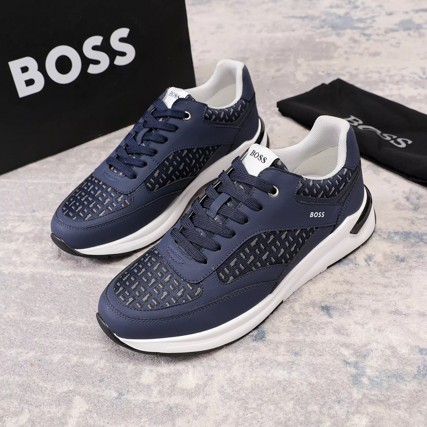 Sophisticated 3443 Boss Casual Shoes For Men