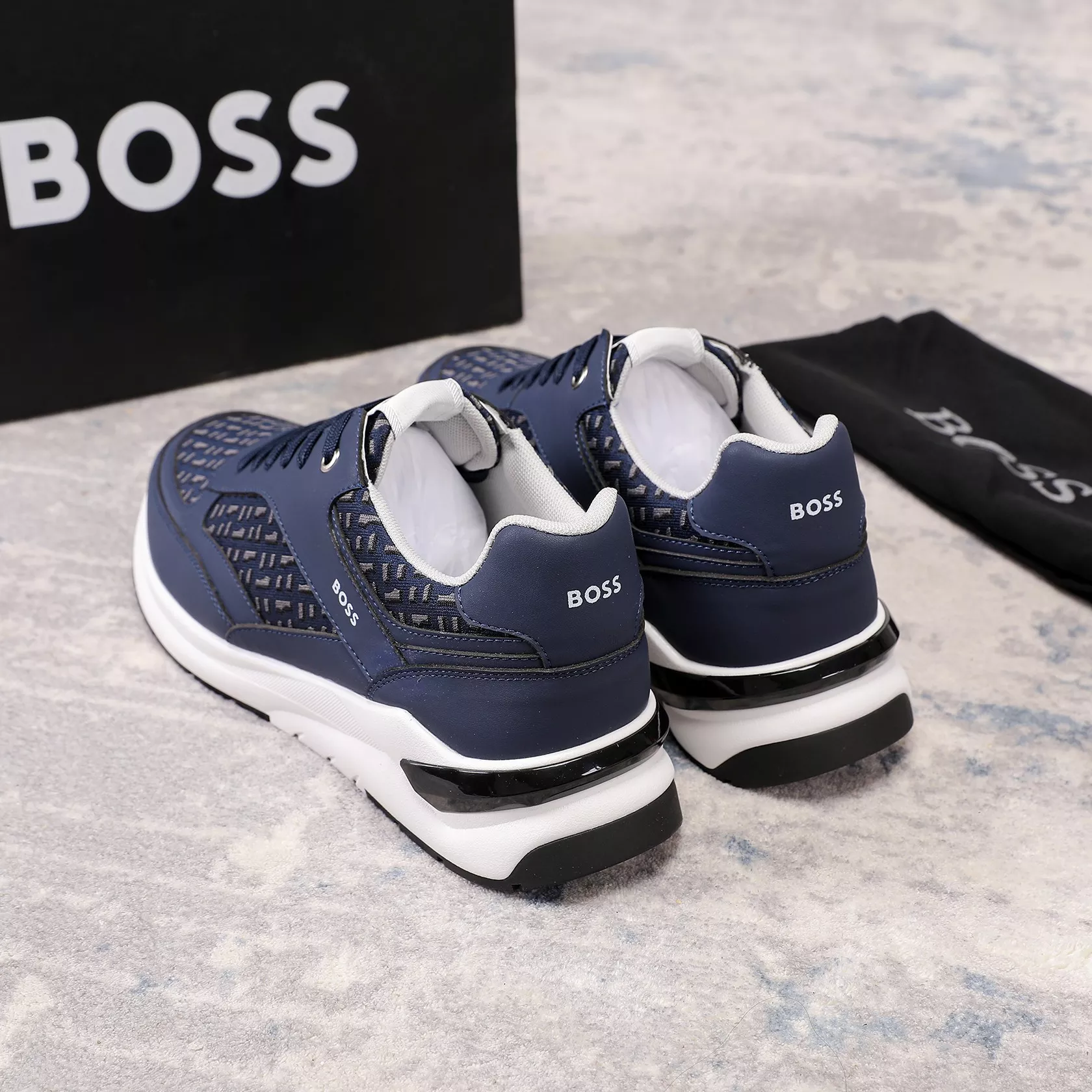 Sophisticated 3443 Boss Casual Shoes For Men