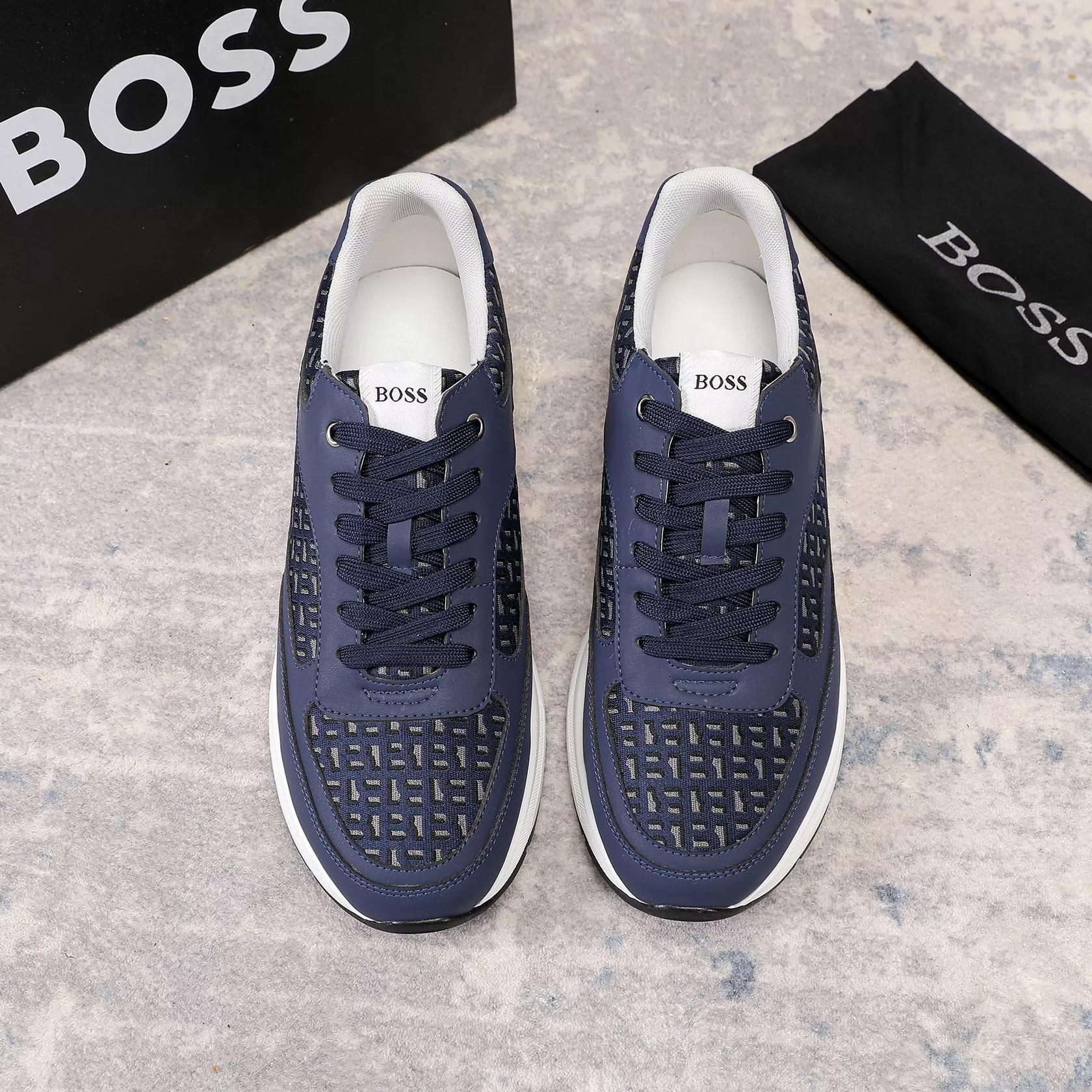 Sophisticated 3443 Boss Casual Shoes For Men