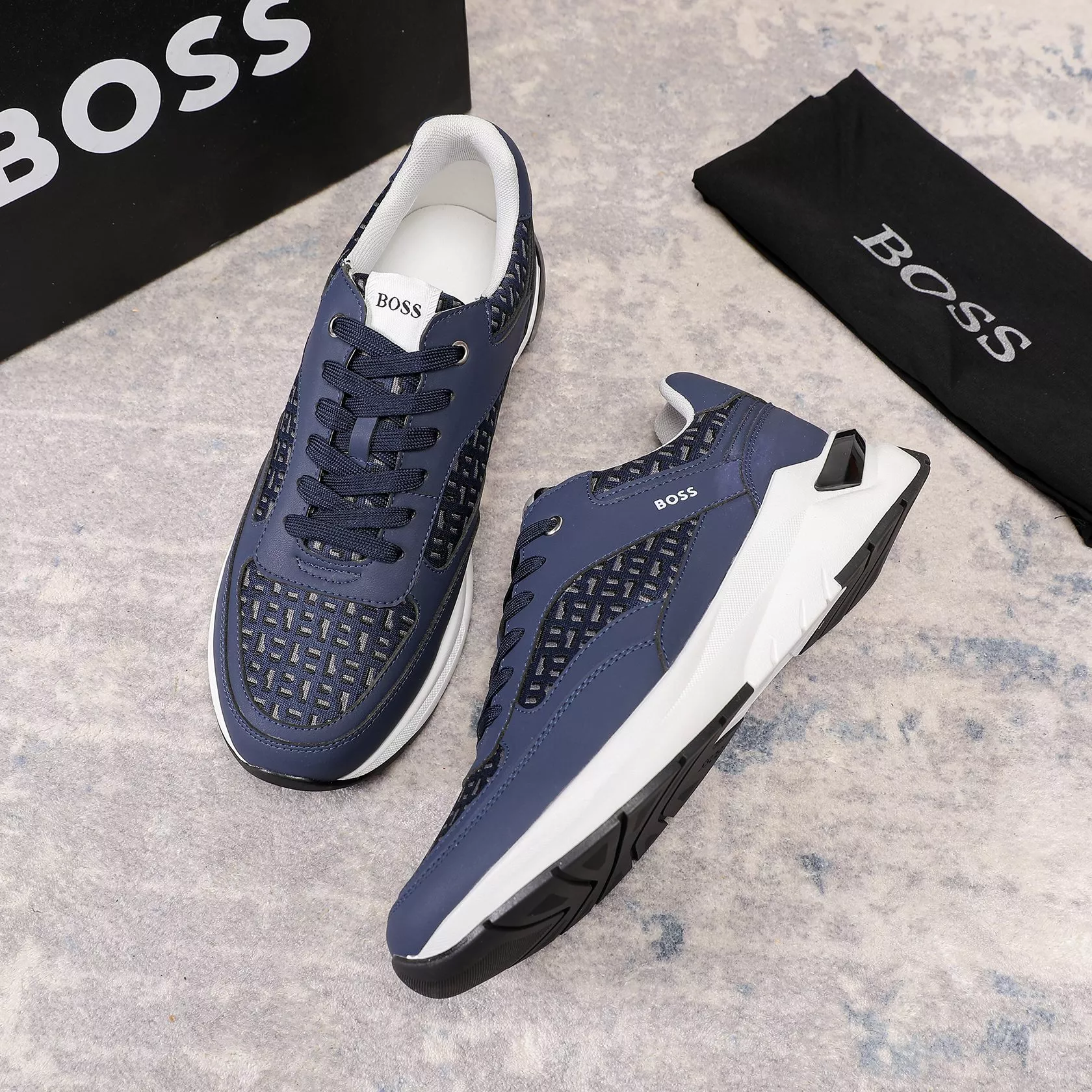 Sophisticated 3443 Boss Casual Shoes For Men
