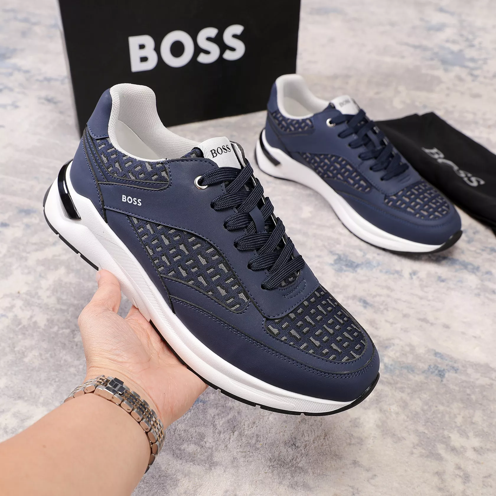 Sophisticated 3443 Boss Casual Shoes For Men