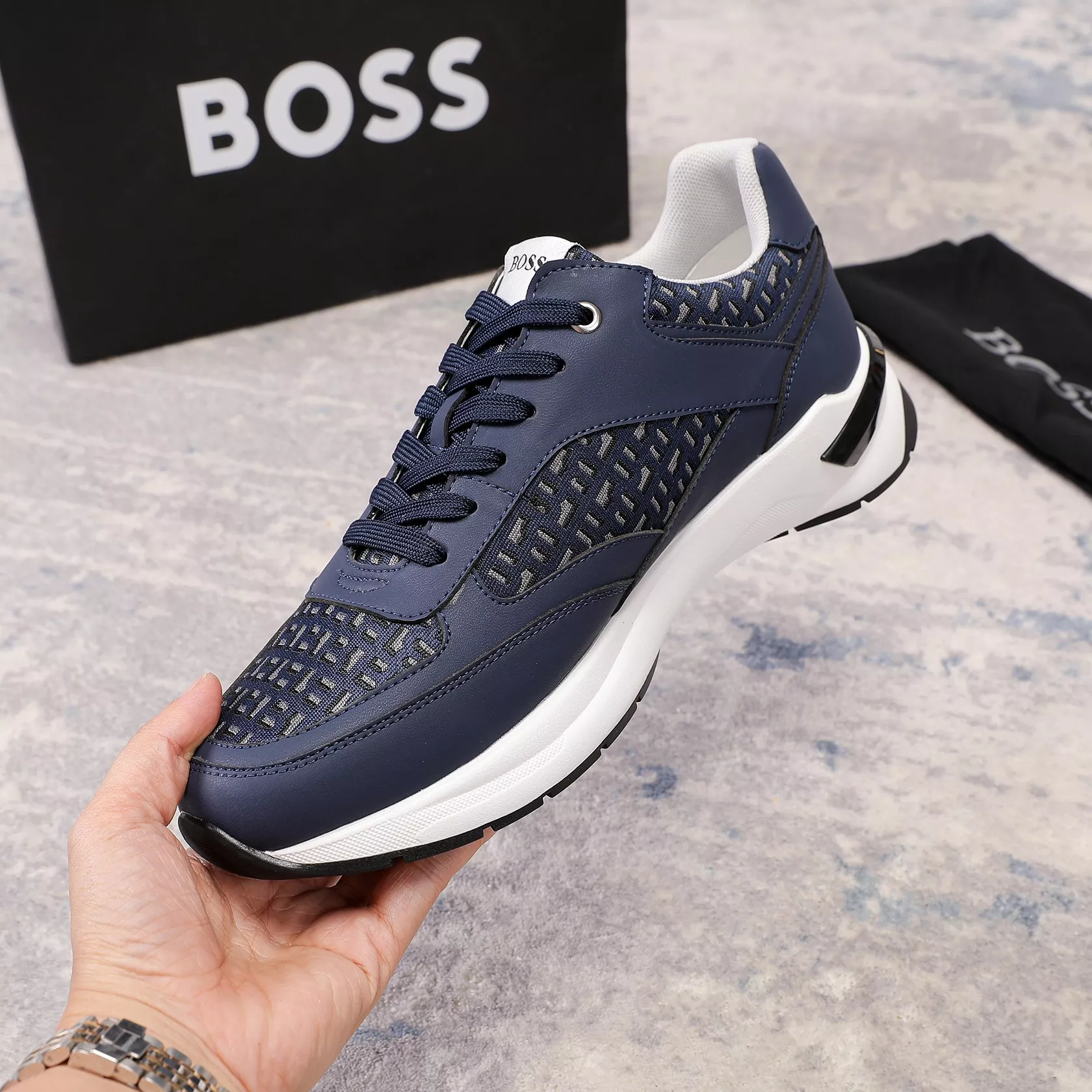 Sophisticated 3443 Boss Casual Shoes For Men
