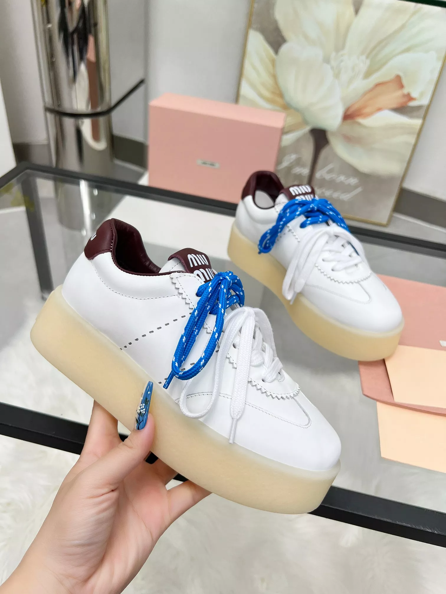 Sophisticated 3518 MIU MIU Casual Shoes For Women