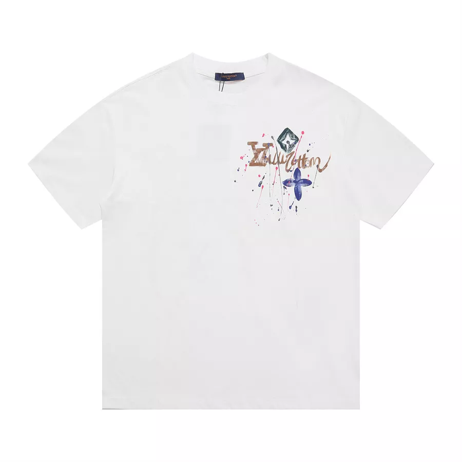 Sophisticated 3519 Louis Vuitton LV T-Shirts Short Sleeved For Unisex