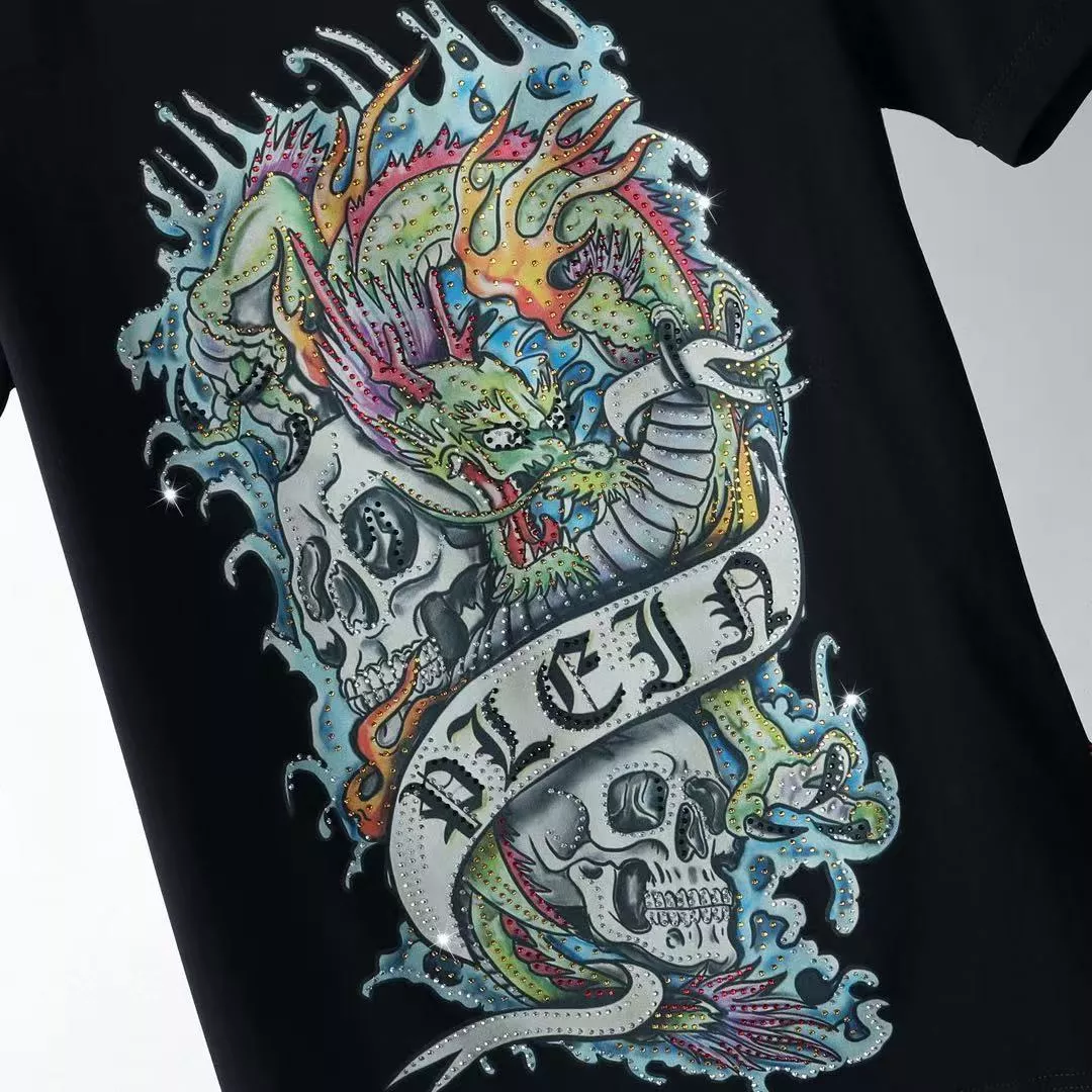 Sophisticated 3599 Philipp Plein PP T-Shirts Short Sleeved For Men