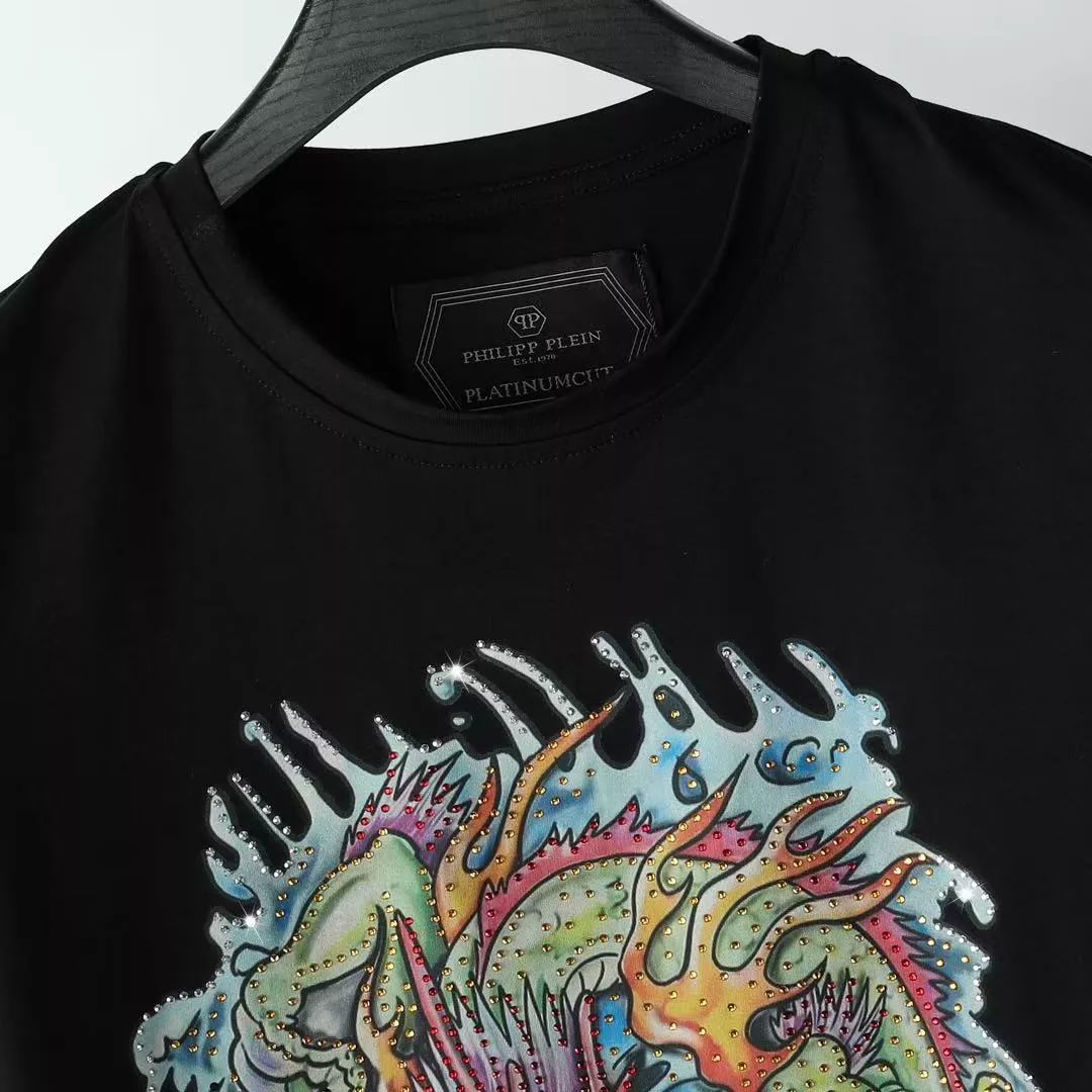 Sophisticated 3599 Philipp Plein PP T-Shirts Short Sleeved For Men
