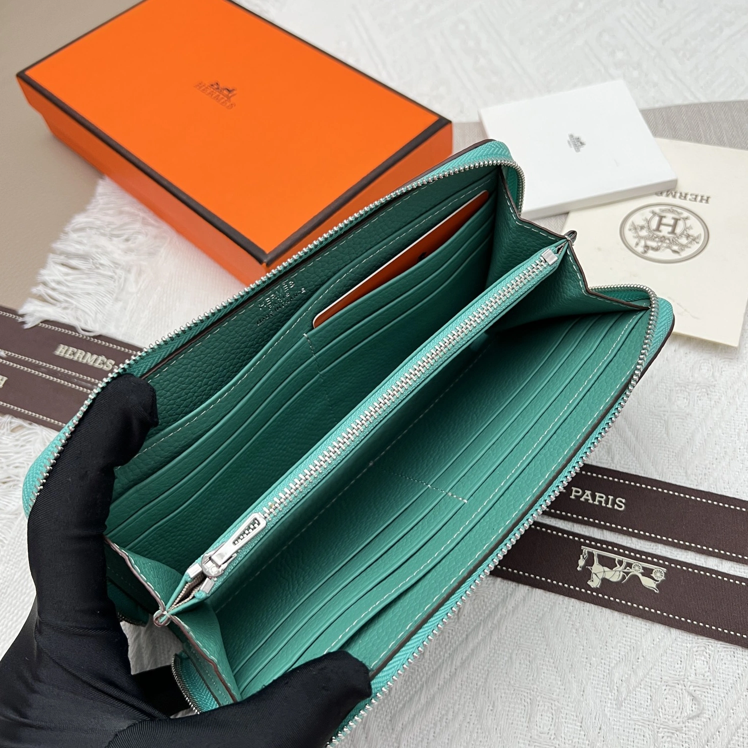 Sophisticated 3941 Hermes AAA Quality Wallets