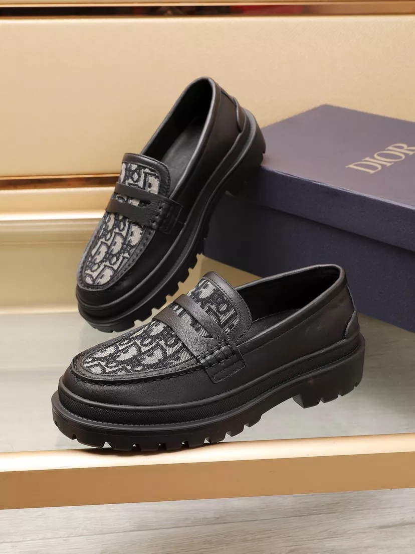 Sophisticated 413 Christian Dior Leather Shoes For Men