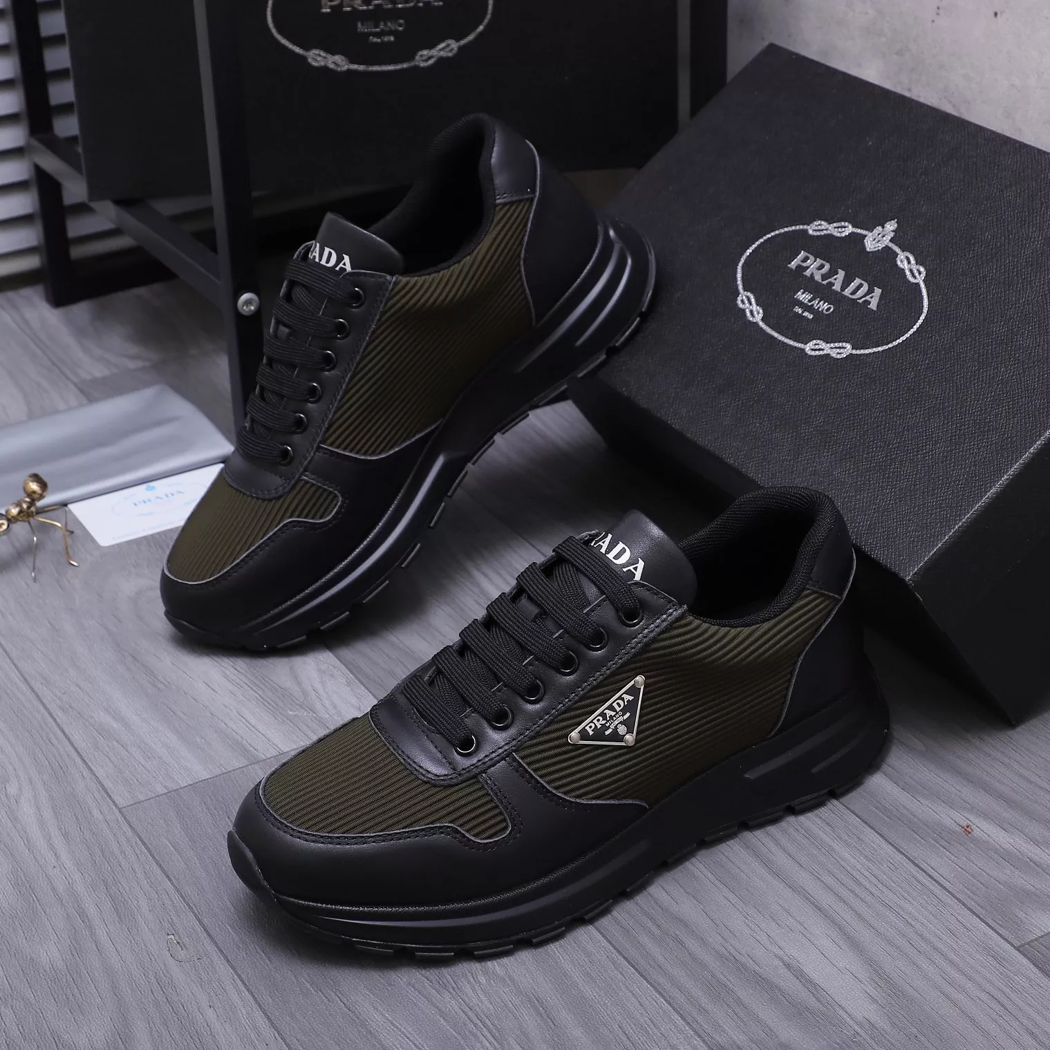 Sophisticated 4223 Prada Casual Shoes For Men