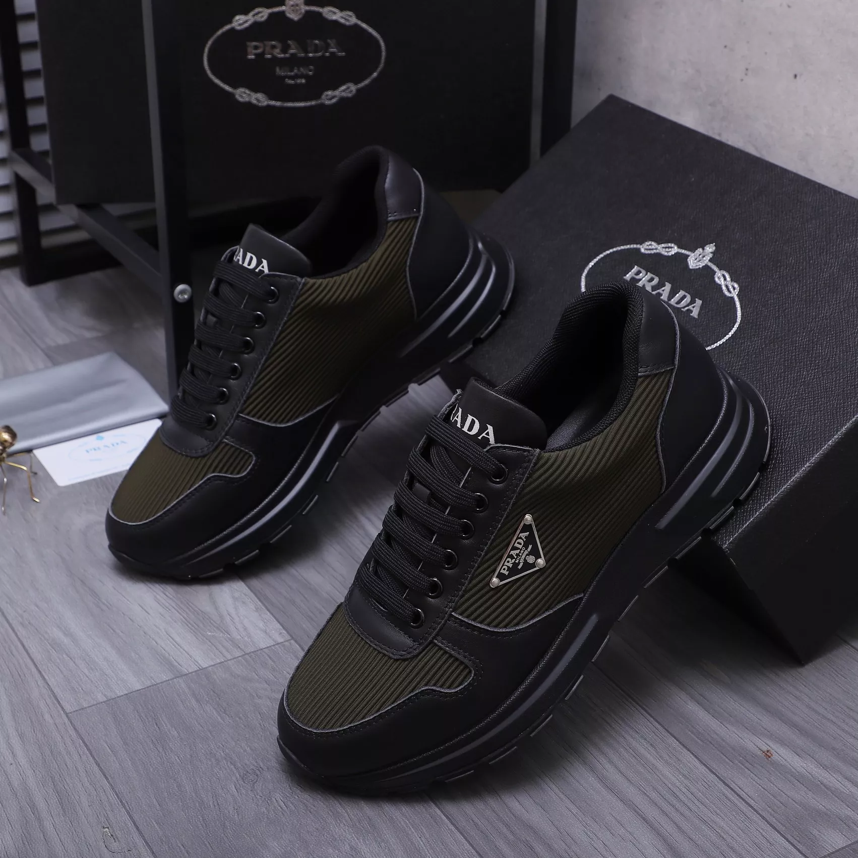 Sophisticated 4223 Prada Casual Shoes For Men