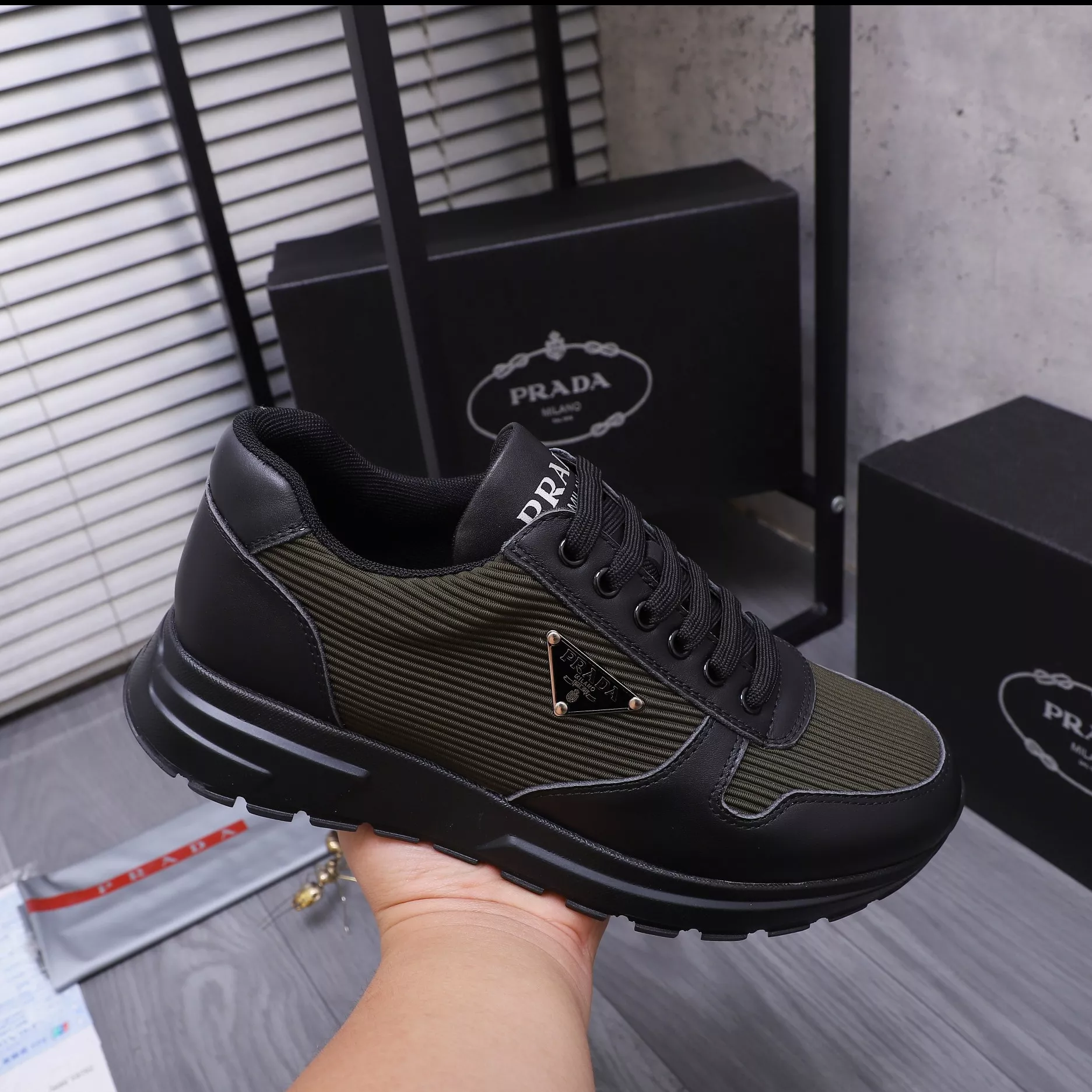Sophisticated 4223 Prada Casual Shoes For Men
