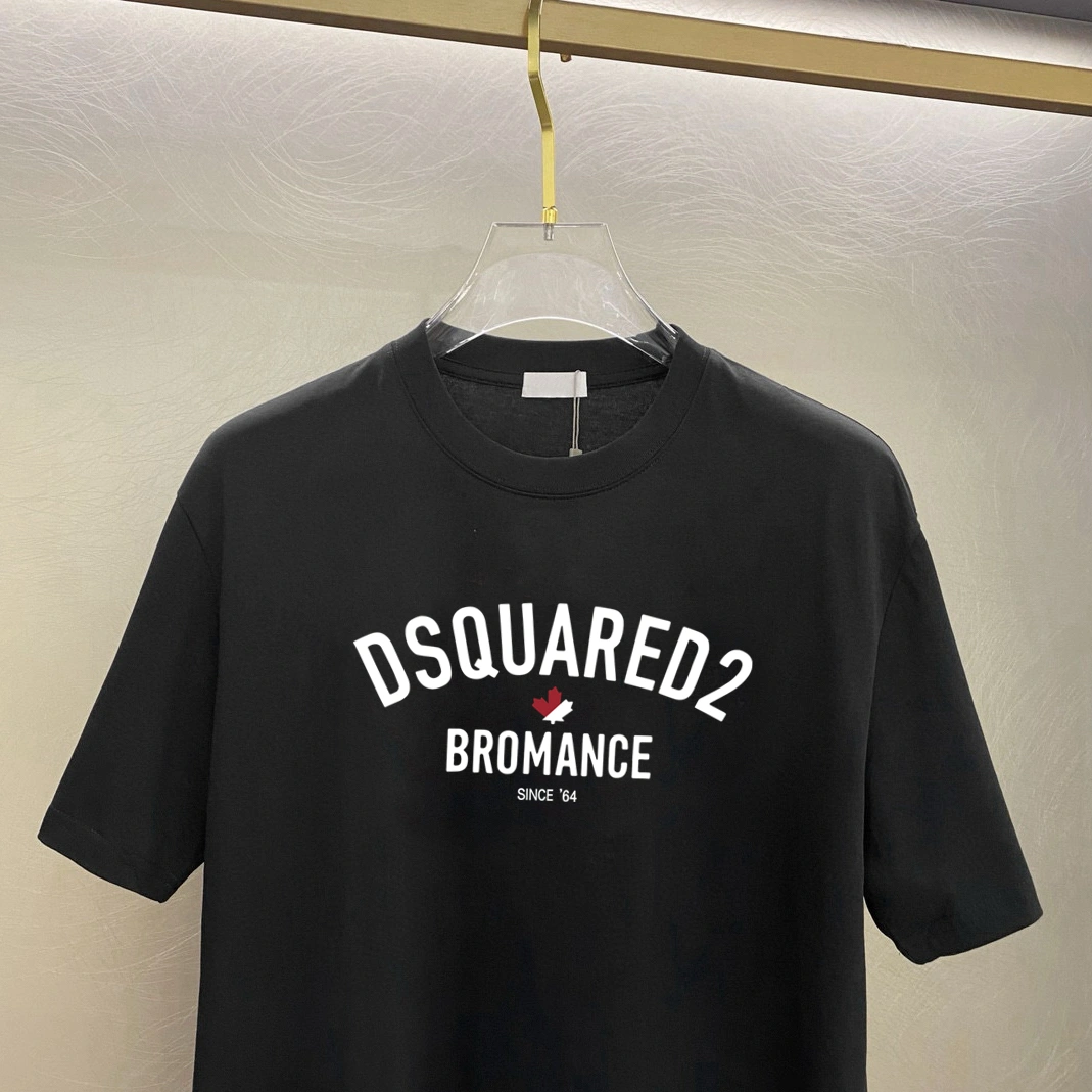 Sophisticated 4249 Dsquared T-Shirts Short Sleeved For Unisex