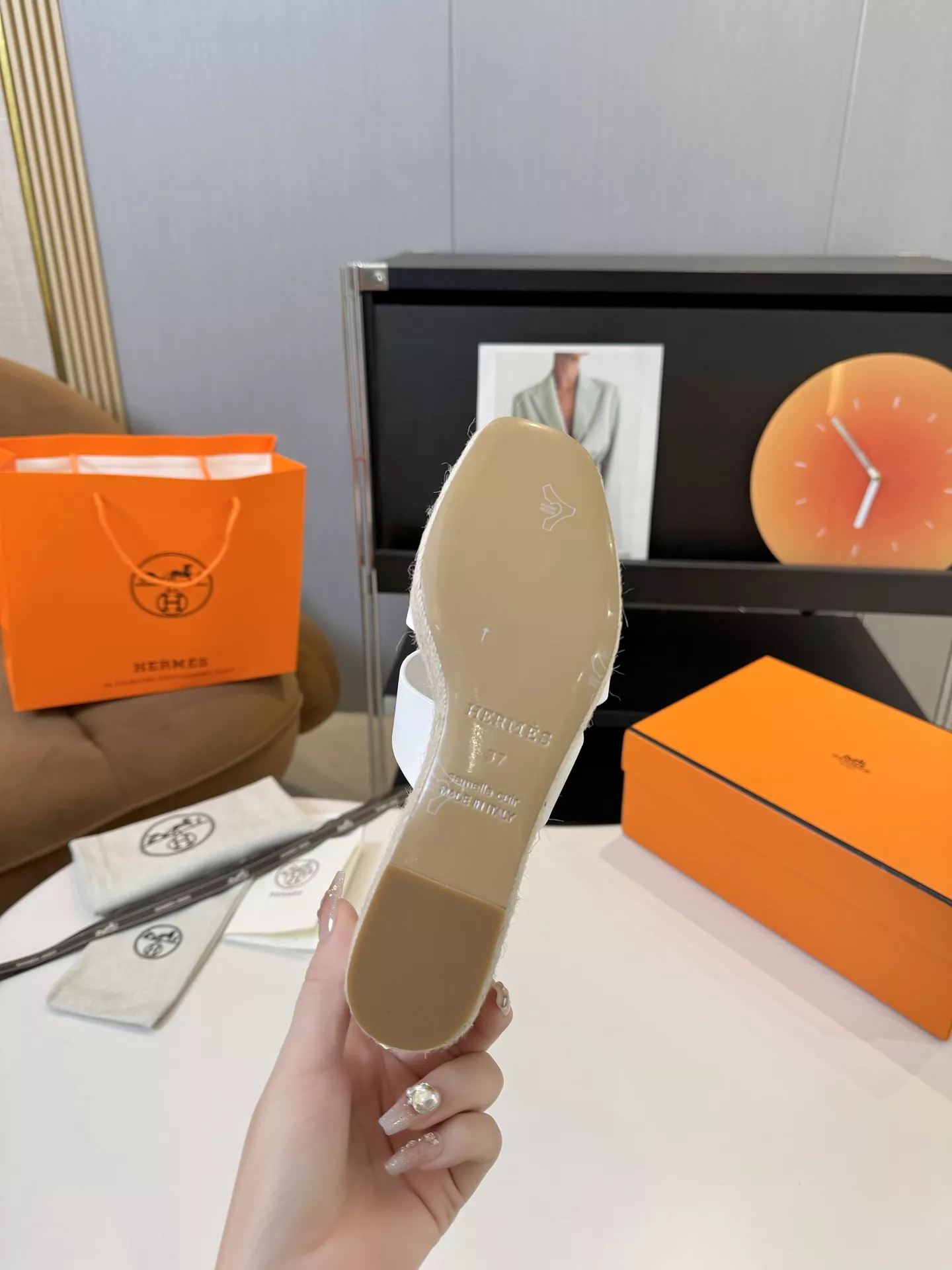 Sophisticated 4395 Hermes Slippers For Women