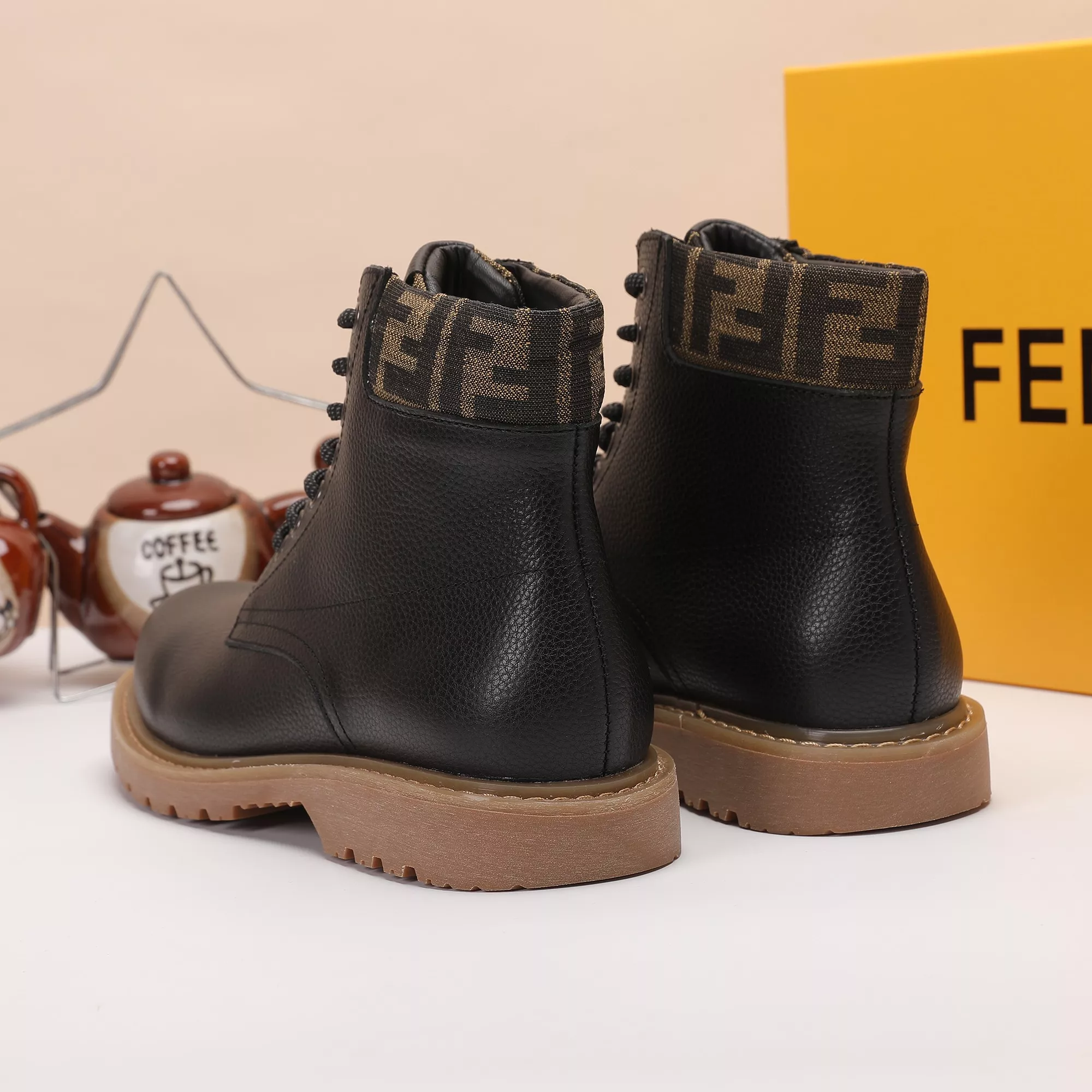 Sophisticated 4465 Fendi Fashion Boots For Men