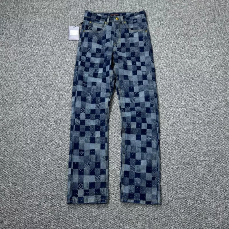 Sophisticated 4474 Louis Vuitton LV Jeans For Unisex