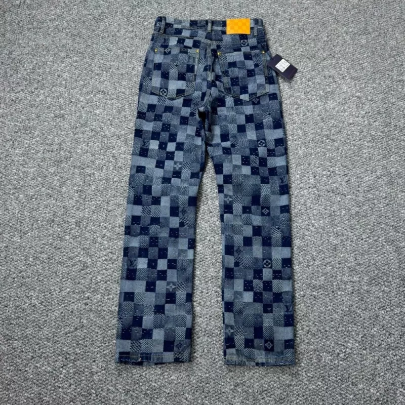 Sophisticated 4474 Louis Vuitton LV Jeans For Unisex